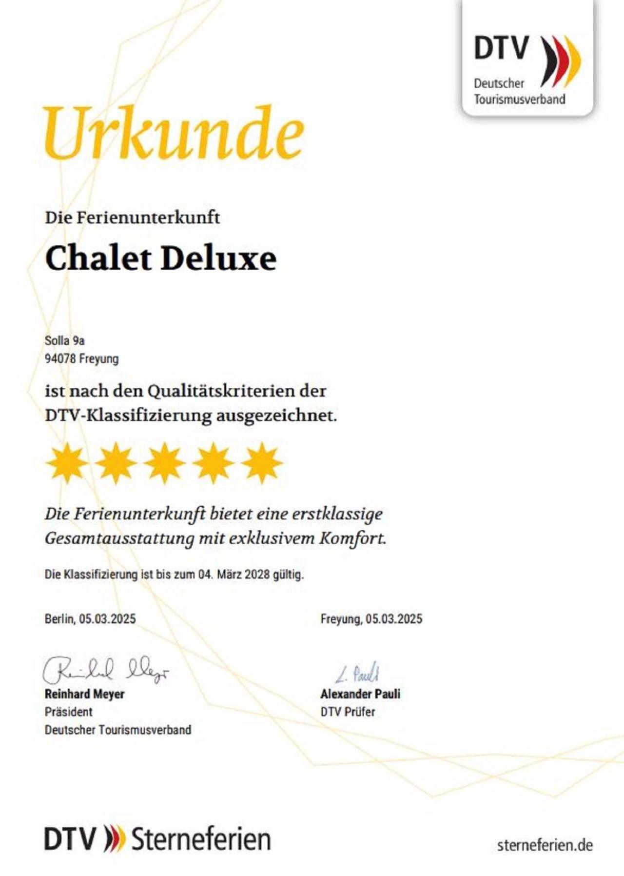 Chalet Deluxe Freyung Bagian luar foto